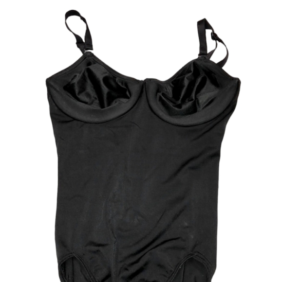 Vintage black bodysuit size 34C - Picture 1 of 4